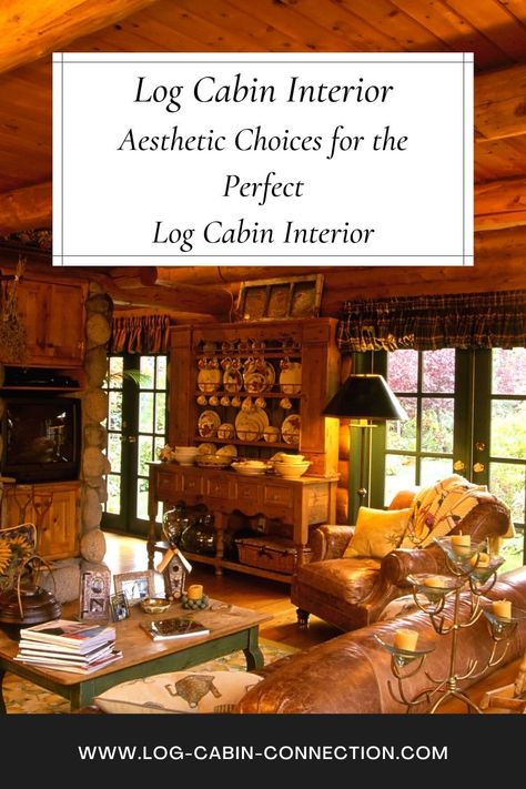 Learn more about log cabin interior design. You will find everything you need here to create your dream home. Log Home Interior Design, Log Cabin Interior Design, Log Home Interior, Interior Cabin, How To Build A Log Cabin, Cabin Loft, Cabin Fireplace, Cabin Interior Design, Log Cabin Interior