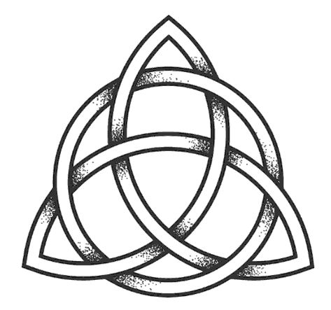 Triquetra Meaning, Celtic Symbols And Meanings, Trinity Knot Tattoo, Sacred Geometric Symbols, Trinity Symbol, Trinity Tattoo, Irish Tattoos, Knot Tattoo, Pagan Symbols