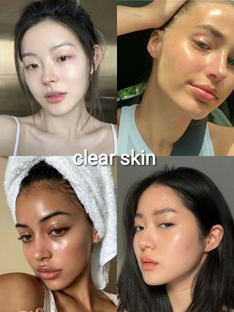 Face Insecurities, Clear Glowing Skin, Perfect Skin Care Routine, Beauty Goals, Pretty Skin, No Makeup, روتين العناية بالبشرة, Beauty Skin Care Routine, Perfect Skin