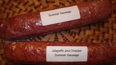 Spicy Summer Sausage Recipe - Food.com Homemade Summer Sausage, Salami Recipe, Summer Sausage Recipes, Salami Recipes, Sausage Making Recipes, Venison Meat, Homemade Sausage Recipes, Deer Recipes, Sausage Making