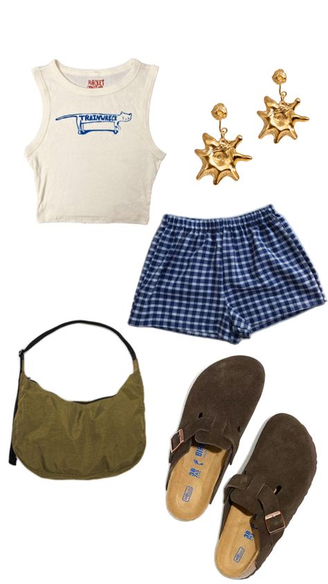 #outfit #style #fashion #outfitinspo #fit Summer Outfits Camp, Cabin Outfit Summer, Comfy Summer Outfits Aesthetic, Hot Summer Day Outfit, Summer Camp Fits, Camp Fits, Summer Camp Outfits, Summer Day Outfits, Camp Outfits