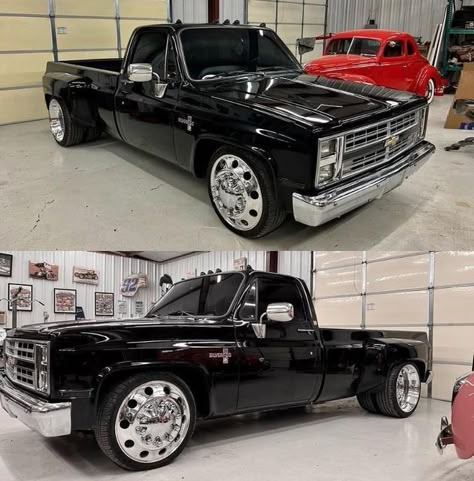 Lowered C10, Chevy Silverado Single Cab, Silverado Single Cab, Chevy Dually, Chevy Motors, Single Cab Trucks, Customised Trucks, Trucks Lifted Diesel, Ford Ranger Truck