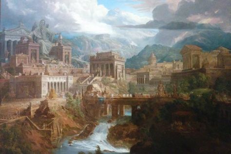 Parasima Living Books List, Ancient Greece Aesthetic, Ancient Greek City, Living Books, Ancient City, A4 Poster, Greek Myths, Ancient Ruins, Travel Writer