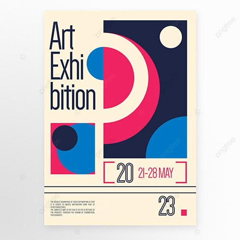 Graphic Design Exhibition Poster, Art Exhibit Poster, Workshop Poster Design Ideas, Geometric Graphic Design Posters, Bauhaus Design Graphic, Exhibit Poster Design, Art Event Poster Design, Job Poster Design, Corporate Poster Design