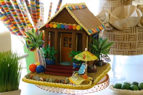 Solvang Bakery, Desert Christmas, Gingerbread House Ideas, Gingerbread House Parties, Hawaii Christmas, Gingerbread House Designs, All Things Gingerbread, Gingerbread Party, Florida Christmas