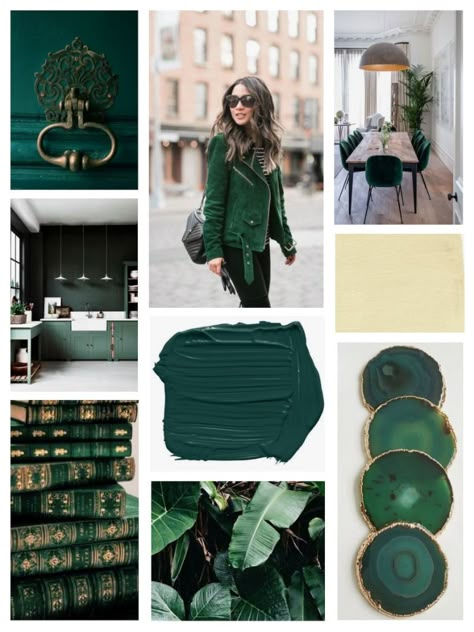 Green And Gold Pallete, Green Gold Moodboard, Green And Gold Mood Board, Emerald And Gold Aesthetic, Bottle Green Colour Palette, Emerald Green Branding Color Palette, Gold Green Aesthetic, Emerald Green And Gold Aesthetic, Green Gold Aesthetic