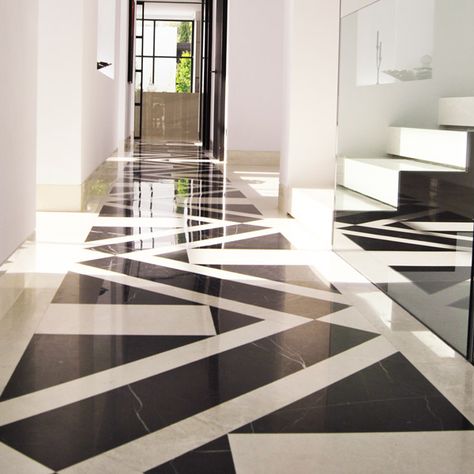 #realstate #luxury #interiordesign #architecture Marble Entrance Floor, Luxury Marble Flooring Pattern, Italian Marble Flooring Design, Floor Decoration Ideas, Modern Foyer Design, Luxury Marble Flooring, Foyer Design Ideas, Marble Inlay Floor, Floor Pattern Design