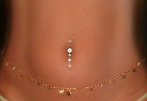 Bellybutton Piercings, Dope Jewelry Accessories, Belly Button Piercing Jewelry, Belly Piercing Jewelry, Simple Butterfly, Cute Piercings, Belly Jewelry, Navel Piercing, Belly Piercing