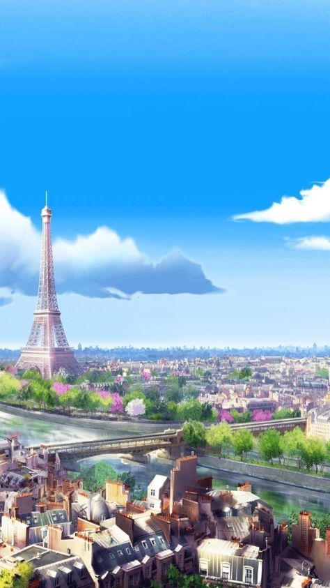 Maraculas Ladybug, Paris Background, Mlb Wallpaper, Paris Wallpaper, Miraculous Wallpaper, Ladybug Wallpaper, Miraculous Ladybug Wallpaper, Scenery Background, Paris Aesthetic