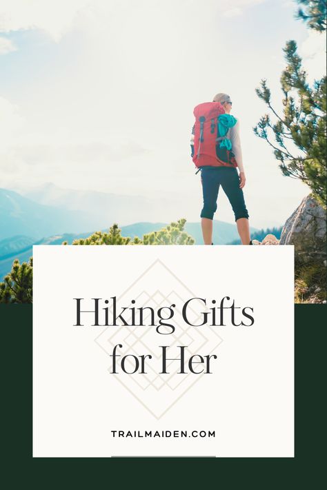 Discover the perfect hiking gifts for her! Explore our curated list of must-have gear and accessories for female outdoor enthusiasts. Find the ideal present now! Gift Ideas For Hikers, Hiking Gifts Women, Gifts For Outdoorsy Women, Hiking Essentials For Women, Hiking Gear Women, Outdoorsy Women, Gifts For Hikers, Hiker Girl, Best Hiking Gear