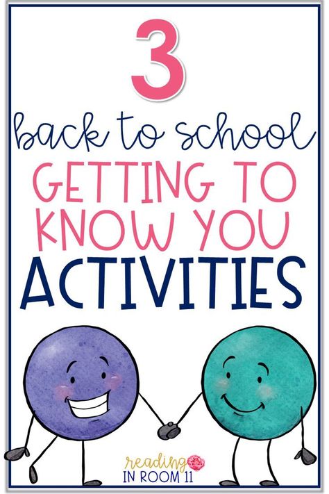 Activities For Back To School, Get To Know Your Students, Get To Know You Activities, First Day Activities, Beginning Of School Year, Teacher Activities, First Day Of School Activities, New Student, Math Center Activities