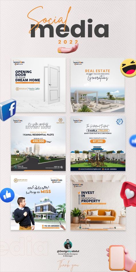 Use these real estate social media posts to attract new clients Real Estate Social Media Post, Social Media Post Ideas, Graphic Design Inspiration Poster, Real Estate Infographic, Real Estate Marketing Design, Real Estate Social Media, Graphic Design Infographic, Real Estates Design, Food Graphic Design