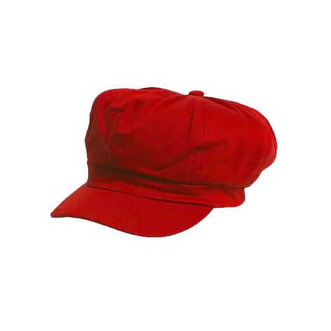 Cotton Elastic Newsboy Cap- Red Messenger Hat, Red Short Brim Baseball Cap, Red Cotton Flat Cap Hat, Red Sports Flat Cap, Red Newsboy Hat, Cheap Adjustable Solid Color Newsboy Cap, Y2k Hat, News Boy Cap, Berets Cap