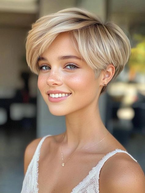 Pixie Cuts for Thin Hair 2024: Best Styles and Trends for Fine Hair 2025 Hairstyles, Asymmetrical Pixie Cuts, Bob Haircut Curly, Stylish Short Haircuts, Romantic Updo, Round Face Shape, Haircuts For Curly Hair, Blonde Pixie Cuts, Hair 2024