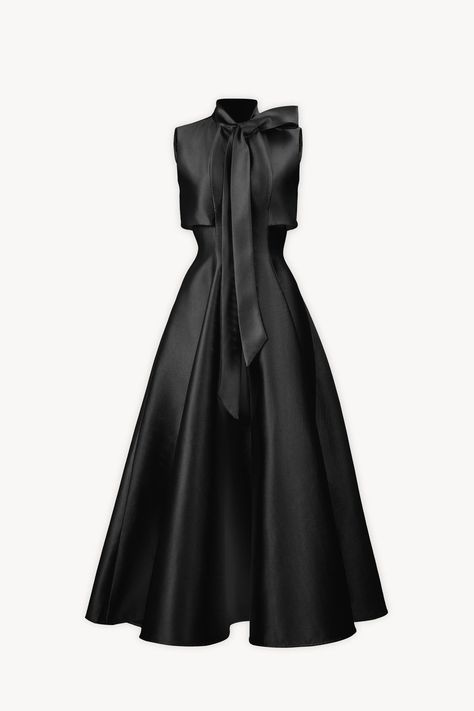 Carpet Outfits, Voluminous Skirt, Elegant Aesthetic, Bow Collar, Gala Dresses, Classy Dress, Product Images, Elegant Outfit, Fancy Dresses