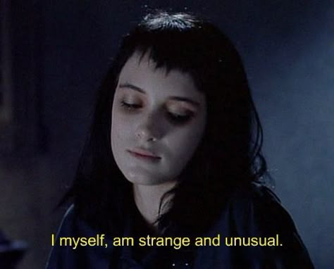 Me Strange And Unusual, Beetlejuice, The Words, Black Hair, A Woman, Hair, Black