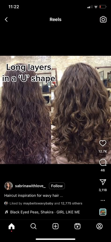 Heavy Layers Wavy Hair, Long Curly Hair Long Layers, U Shape Haircut Wavy Hair, Thick Curly Wavy Haircut, Long 2b Hair With Bangs, Face Framing 2b Hair, Long Layers On Natural Wavy Hair, 2b Haircut Face Framing, 2c Layered Haircut