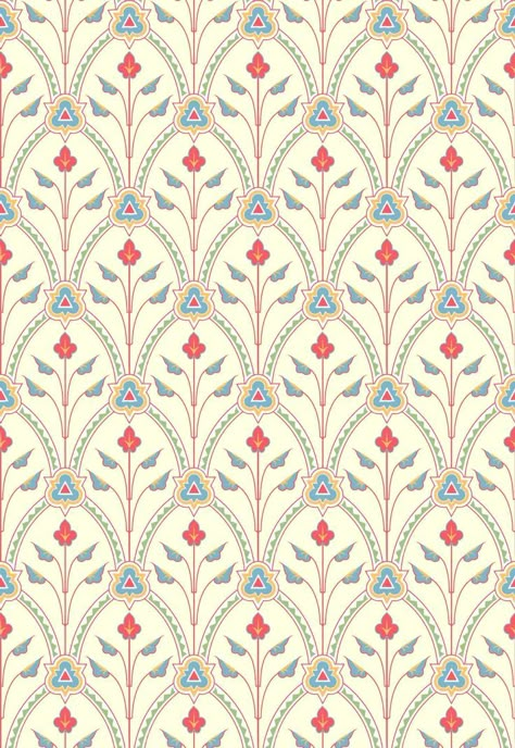 Mughal Patterns, Vintage Textiles Patterns, Mughal Pattern, Textile Design Pattern, Vintage Wallpaper Patterns, Flower Seamless Pattern, Mughal Art Paintings, Abstract Design Pattern, Mughal Art