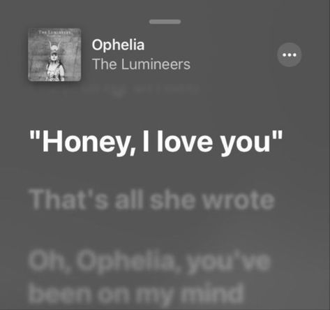 Ophelia Lyrics, The Lumineers Lyrics, Lumineers Lyrics, Miss Americana, The Lumineers, Light Of My Life, Thoughts And Feelings, Pretty Lyrics