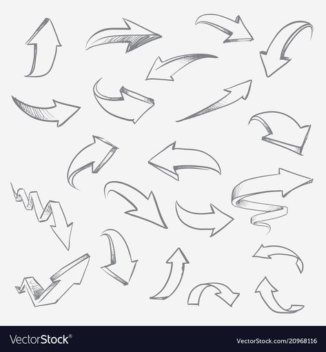 Arrows Drawing, Accessory Reference, Arrow Sketch, Responsive Web Design Layout, Graffiti Tutorial, Art Improvement, Concept Maps, Sketch Creative, Arrow Illustration