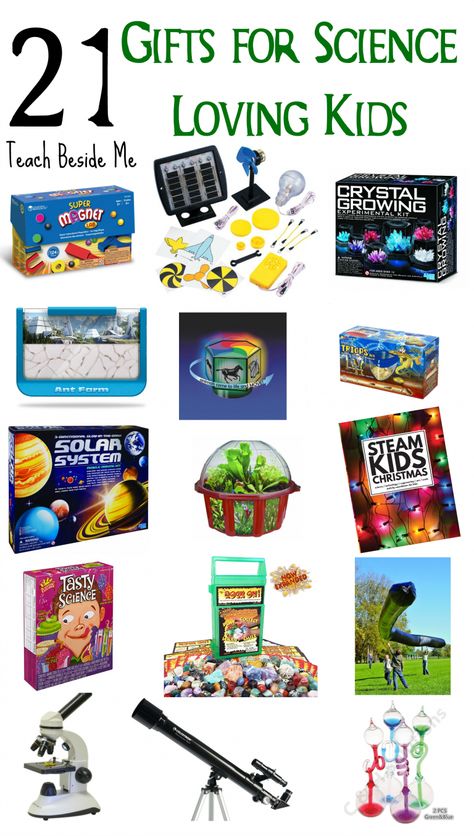 Christmas or Birthday Gifts for science loving kids. STEM Presents Science Gifts For Kids, Kindergarten Stem, Kid Gift Ideas, Nerdy Gifts, Kids Gift Ideas, Stem Steam, Science Gifts, Presents For Girls, Gift Ideas For Kids