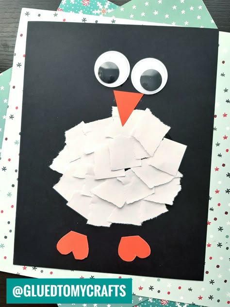 Winter Themed Toddler Craft Collection Arctic Animals Crafts, Winter Animal Crafts, Winter Crafts Preschool, Winter Activities Preschool, Penguin Crafts, January Crafts, Toddler Craft, Preschool Winter, Winter Art Projects