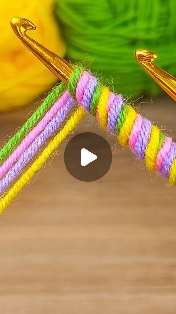 2.1M views · 37K likes | Sevil Topal on Instagram: "Fantastic!!. You will love this 4-color beauty. do together #crochet #knitting" Crochet With Two Colors Yarns, Great Crochet Gifts, Crochet New Ideas, How To Crochet Videos, Crochet With Macrame Cord, New Crafts For 2024, Useful Crochet Projects Ideas, Double Yarn Crochet, Crochet Ideas For Beginners Step By Step