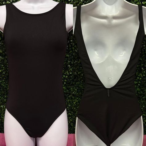 Shop our sale! BOGO 30% off! Our newest collection of fun styled black leotards! https://tightspotdancewear.com/search?q=migaru Open Back Leotard, Lyrical Shoes, Teaching Shoes, Dance Supplies, Leotard Tops, Black Leotard, Free People Activewear, Jazz Shoes, Dance Bag