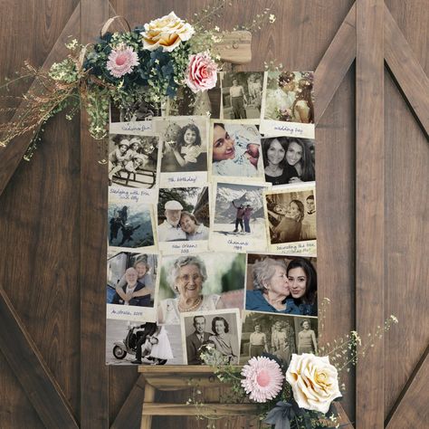 Memorial Photo Board, Photo Memory Board, Memorial Planning, Memorial Service Decorations, Memorial Service Ideas, Photo Display Board, Memories Board, Memorial Board, Memory Table