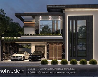 Luxury Home Elevations, Luxury Elevation Design, North East Corner House Elevation, Kanal House Elevation, Luxury Homes Dream Houses Modern, Luxury Modern Homes Exterior, Modern House Design Exterior Luxury, Modern Luxury House Design, Modern House Design Exterior