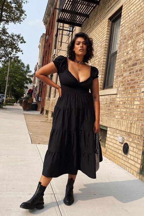 Jennifer Atilémile, Macys Dress, Big Women Fashion, Plus Size Looks, Chic Business Casual, Plus Size Fall Outfit, Plus Size Summer Outfits, Look Plus Size, Street Style Edgy