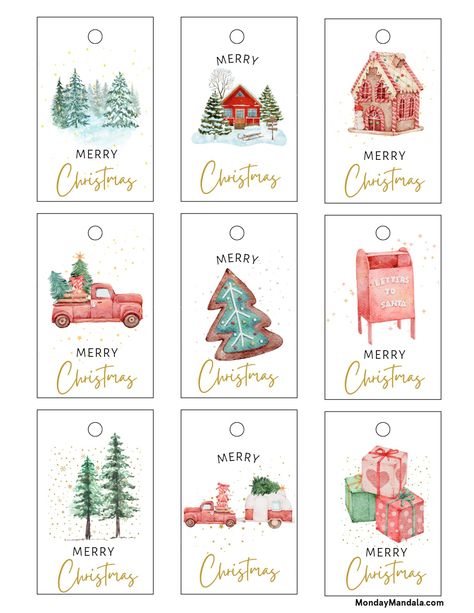 Free Gift Tags Printable Christmas, Cute Christmas Gift Tags, Xmas Tags Printable Free, Christmas Cards To Print Free Printables, Christmas Gift Tag Free Printable, Printable Cards Free Templates, Free Gift Tags Printable Editable, To And From Tags Printable, Merry Christmas Tags Printable Free