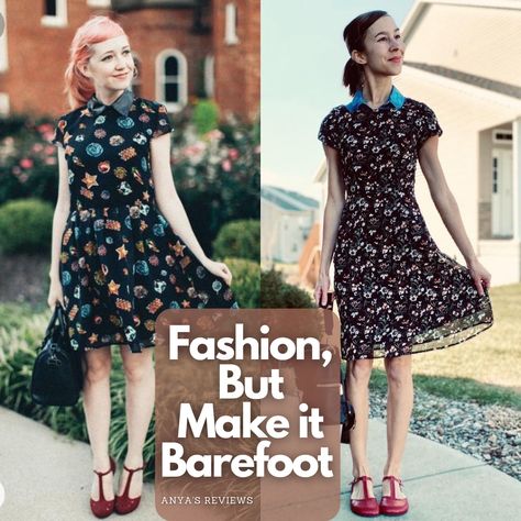 Want to know how I've incorporated the most comfortable, healthiest shoes with a sense of style? Barefoot Dress Shoes, Dressy Flats Shoes, Barefoot Boots, Dressy Flats, Orthotic Shoes, T Bar Shoes, Fashion Friday, Barefoot Shoes, Athletic Fashion