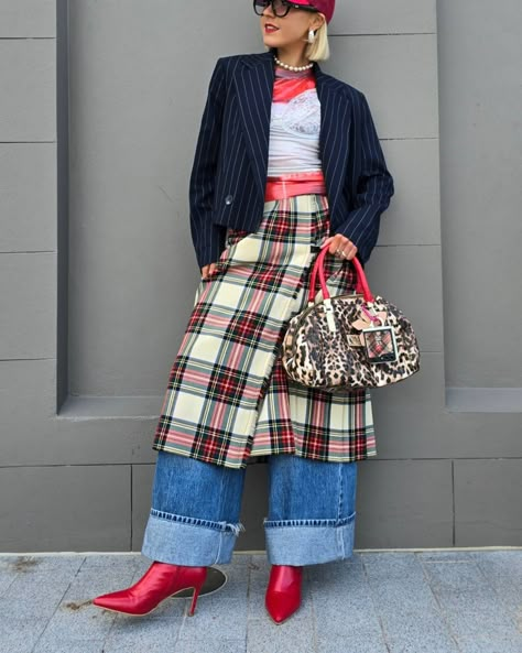 Crazy Fashion Outfits, Eclectic Outfit Ideas, Eclectic Outfit, Eclectic Outfits, Ugly Fashion, Maximalist Fashion, Danish Fashion, Autumn Trends, Fashion Content