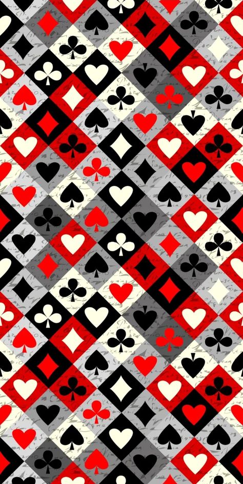 Playing Cards Wallpaper Iphone, Red Gambling Aesthetic, Casino Theme Wallpaper, Deck Of Cards Aesthetic Wallpaper, Joker Card Aesthetic, Playing Card Wallpaper, Playing Card Background, Harley Quinn Background, Gambling Wallpaper