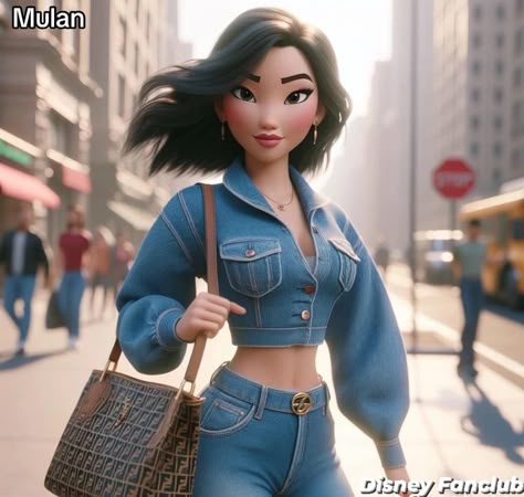 Mulan 2, Modern Disney Princess, Disney Character Outfits, Disney Swag, Princess Artwork, Stylish Prom Dress, Modern Disney Characters, The Disney Princesses, Disney Princess Artwork