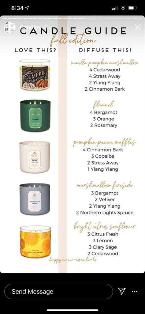 Candle Guide, Essential Oil Candle Blends, Candle Scents Recipes, Candle Blends, Essential Oil Candle, Essential Oil Combinations, Homemade Scented Candles, Essential Oil Diffuser Blends Recipes, Young Living Essential Oils Recipes