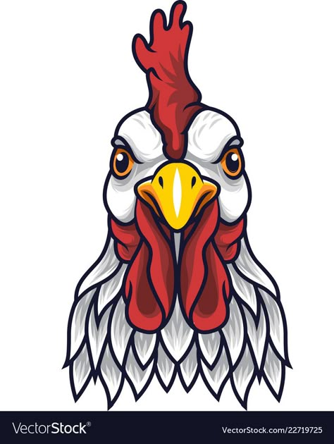 Chicken Head Drawing, Animal Farm Aesthetic, Drawings Of Chickens, Cute Chicken Aesthetic, Rooster Drawing, Rooster Clipart, Aesthetic Chicken, Half Sleeve Tattoos Sketches, Rooster Head