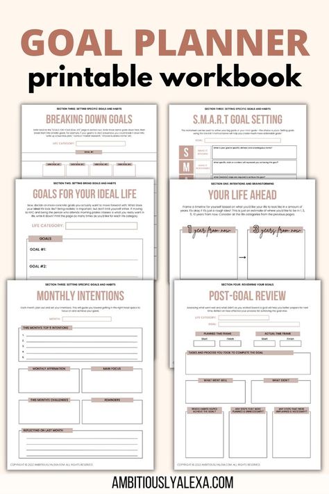 School Goals List, Kids Goal Setting, School To Do List Printable, Goal Setting Worksheet Printables, Goal Planner Printable Free, To Do List Bullet Journal, School To Do List, Goal Setting For Kids, Study Planner Printable Free