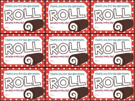 Swiss roll | TPT Swiss Cake, Staff Appreciation Gifts, Appreciation Gifts Diy, Teacher Treats, Swiss Rolls, Teacher Appreciation Gifts Diy, Staff Morale, Nurse Appreciation Week, Appreciation Gift Ideas