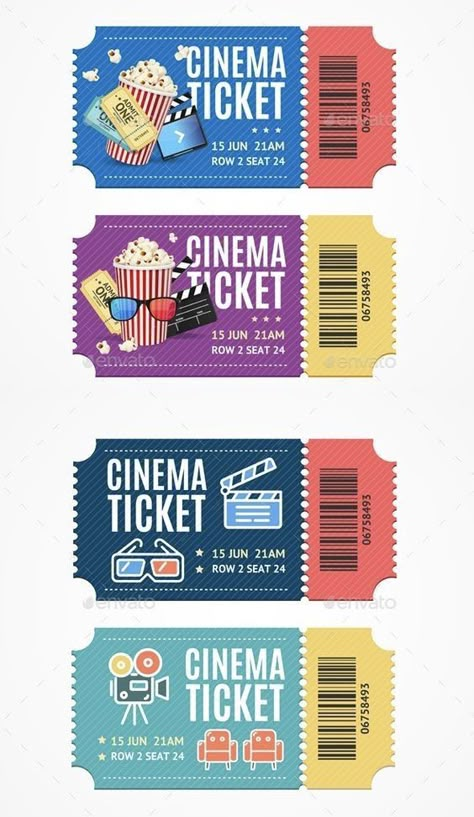 Diy Cinema Ticket, Modern Low Bed, Diy Movie Tickets, Movie Night Printables, Ticket Cinema, Admit One Ticket, Cinema Ticket, Movie Night Party, Paper Toys Template