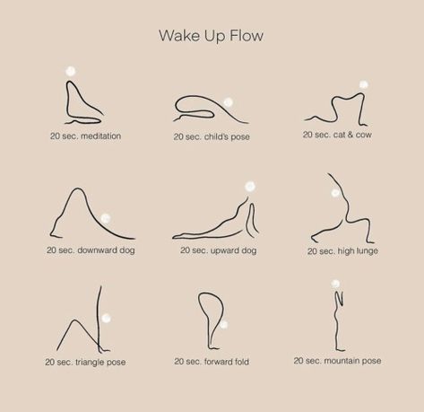 Wake Up Flow, Wake Up Yoga, Resep Diet, Sup Yoga, Trening Fitness, Yoga Stretching, Relaxing Yoga, Easy Yoga Workouts, Trening Abs