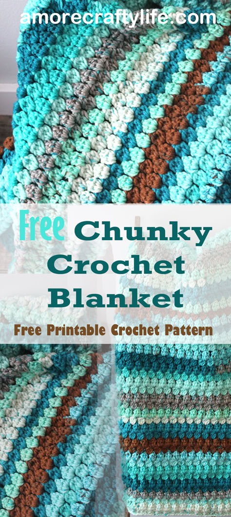 chunky crochet blanket pattern Chunky Crochet Blanket Pattern Free, Bulky Yarn Crochet Patterns, Chunky Crochet Throw Blanket, Caron Cake Crochet Patterns, Chunky Afghan, Crochet Blanket Pattern Free, Chunky Crochet Baby Blanket, Chunky Crochet Throw, Chunky Blanket Pattern