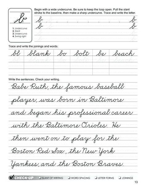 cursive handwriting practice Penmanship Practice Improve Handwriting, Cursive Sentences, Handwriting Practice Sentences, Penmanship Worksheets, Cursive Practice Sheets, Letter Practice Sheets, Business Worksheet, Printable Handwriting Worksheets, Penmanship Practice