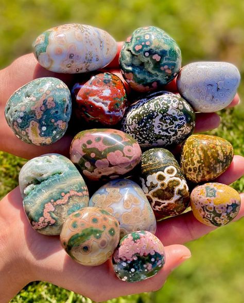 Rock Display, Sea Jasper, Junior Mints, Love Stones, Poppy Jasper, Sea Stones, Ocean And Beach, Peach Cream, Jasper Jewelry