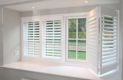 Shutters and Privacy Screens | One Solomons - Brisbane, Gold Coast & Sunshine Coast Window Shutter Blinds, Window Shutters Indoor, Shutters Indoor, California Shutters, Indoor Shutters, Interior Window Shutters, Diy Shutters, Shutter Blinds, Interior Shutters