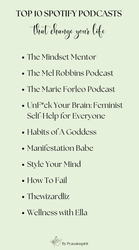 Listen to those podcasts if you want to gain knowledge and become successful.  #podcasts #spotify #mentors #school #uni #college #study #studytips #semester #fallsemester #mindset #mindsetshift #mindsettips #successmindset #growth #growthmindset #personaldevelopment #healthylife #healthyhabits #peace #mentalhealth Spotify Podcasts For Students, Best Motivational Podcasts, Good Spotify Podcasts, Motivational Podcasts Spotify, Comedy Podcasts Spotify, Marie Forleo, Fall Semester, Mel Robbins, Success Mindset