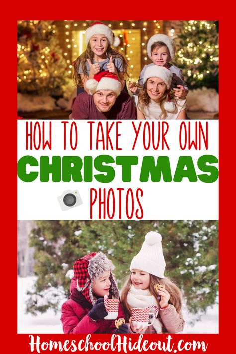 Save money and  take killer DIY Christmas family photos!  #holiday #photos #DIYphotography #christmasdiy Diy Christmas Pictures Family, Diy Christmas Photoshoot Family, Diy Christmas Family Photo, Diy Christmas Photos, Christmas Photoshoot Family, Christmas Pictures Family, Diy Christmas Photoshoot, Diy Christmas Pictures, Diy Christmas Photo