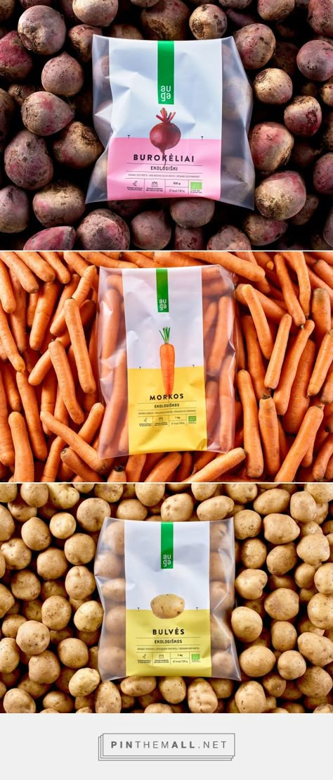 Produce Package Design, Farm Packaging Design, Vegan Food Packaging, Organic Food Branding, Organic Food Packaging Design, Fresh Fruit Packaging, Vegetable Packaging Design, Organic Packaging Design, Health Food Packaging