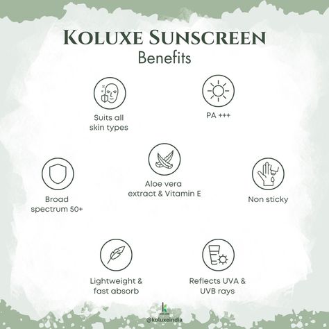 ☀️ When Do You Need Sunscreen? ☀️ Sunscreen isn't just for sunny days! Whether it's cloudy, rainy, windy, snowy, or even when you're indoors, your skin is still exposed to harmful UV rays. Protect your skin every day with Koluxe Sunscreens, no matter the weather. 🌦️ ✨ Koluxe Sunscreen Benefits ✨ Our sunscreen range includes: Koluxe Aqua Gel Sunscreen SPF 50: Lightweight and fast-absorbing, perfect for keeping your skin hydrated and protected without the greasy feel. Koluxe Matte Touch Sun... Sunscreen Benefits, Gel Sunscreen, Sunscreen Spf 50, Aloe Vera Extract, Spf 50, Uv Rays, Do You Need, Sunny Days, Sunscreen